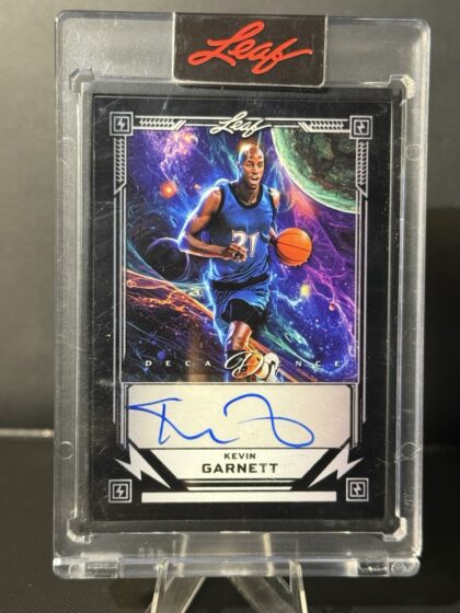 Kevin Garnett — 2026 Leaf Signatures Auto 6/10 (PU-KG1)