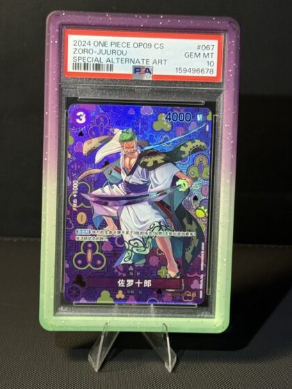 Zoro-Juurou OP05-067 SP Special Alternate Art (Chinese) — PSA 10